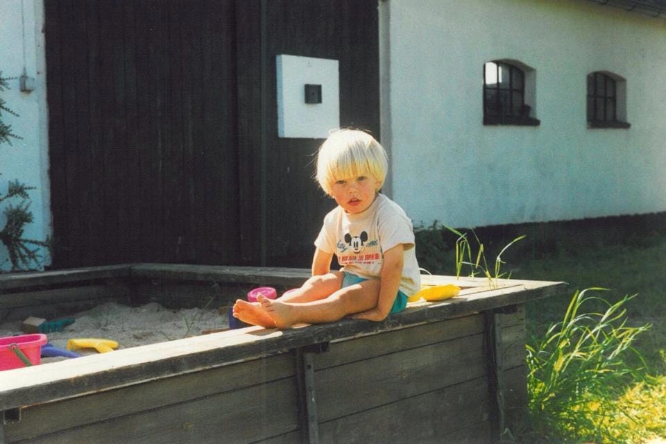 fotografie cu Tim Bergling în copilărie