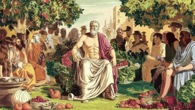 El Jardín de Epicuro: Filosofía para la Felicidad