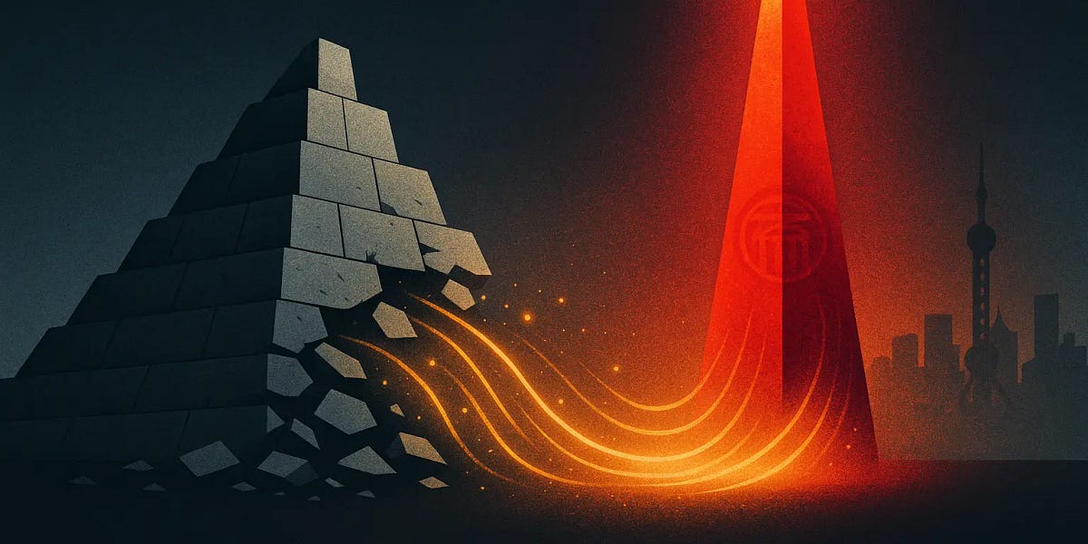 A Spike, Not a Pyramid: China's State-Engineered AI Boom