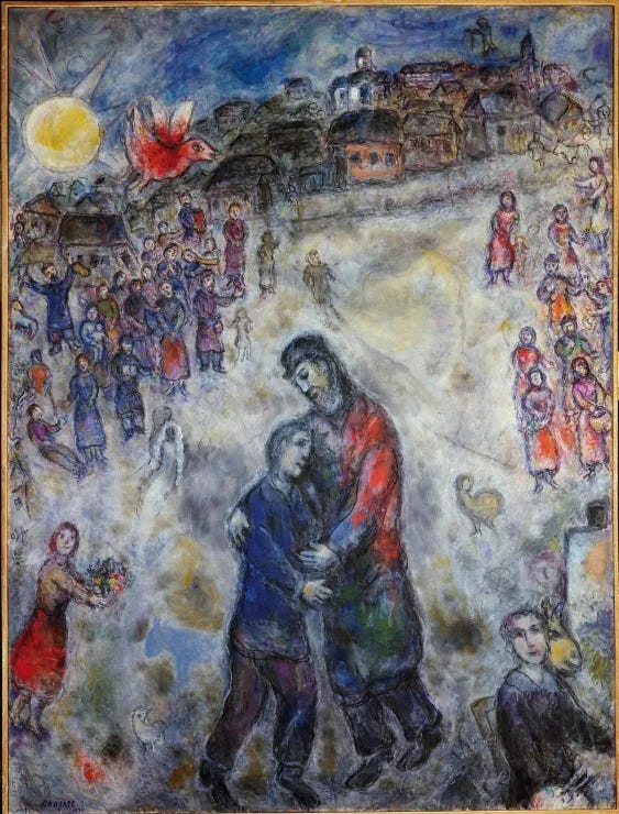 Marc Chagall — The Return of the Prodigal Son (1975)