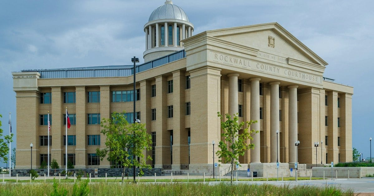 Rockwall County Courthouse | Texas Time Travel