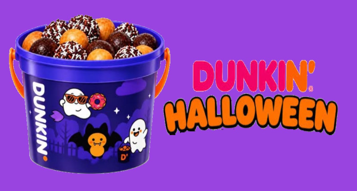 Bucketi Dunkin’ Halloween Munchkins bucket reportedly returns Oct. 14