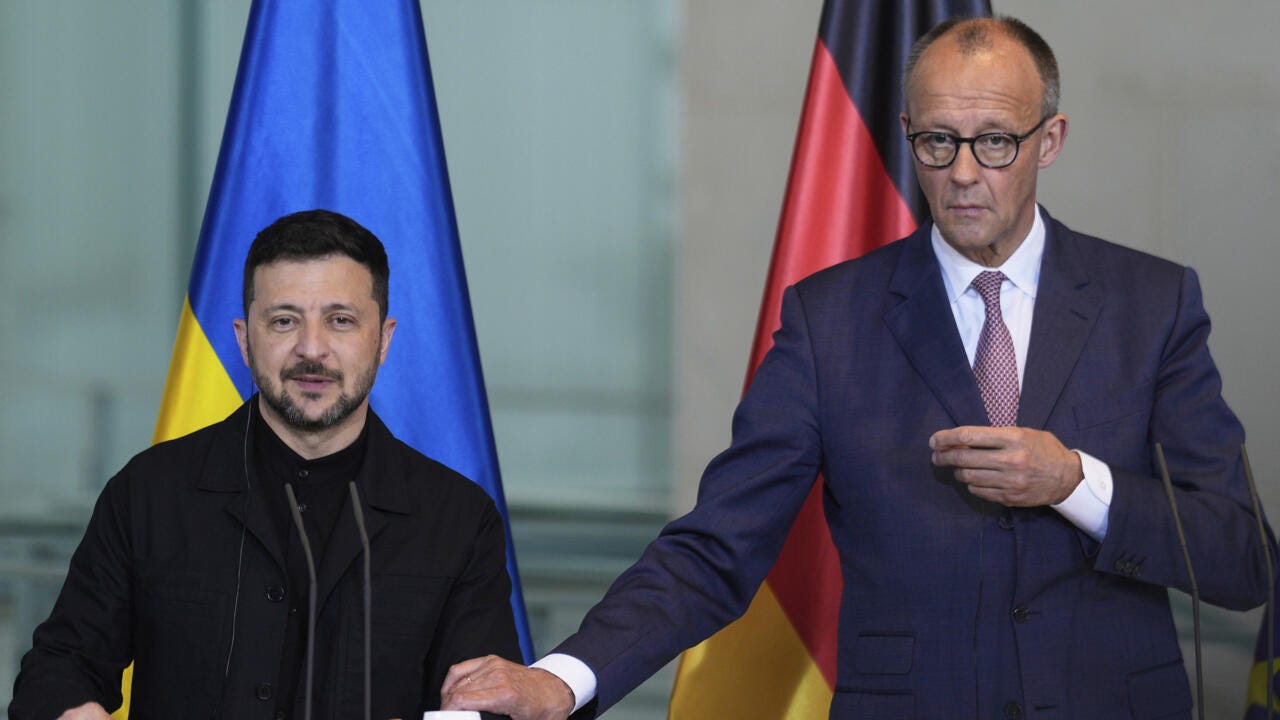 Germany's Merz promises to help Ukraine produce long-range missiles