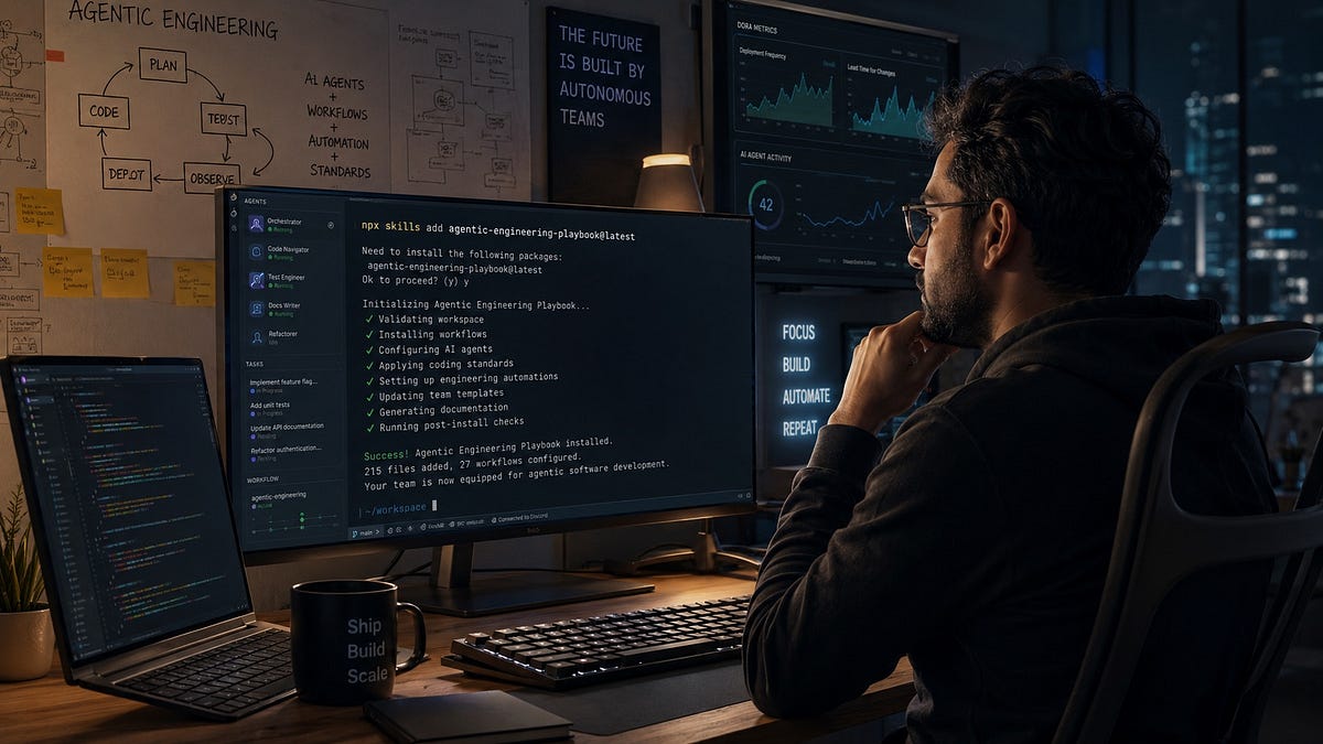 You can't afford to lead agentic engineering from the sidelines