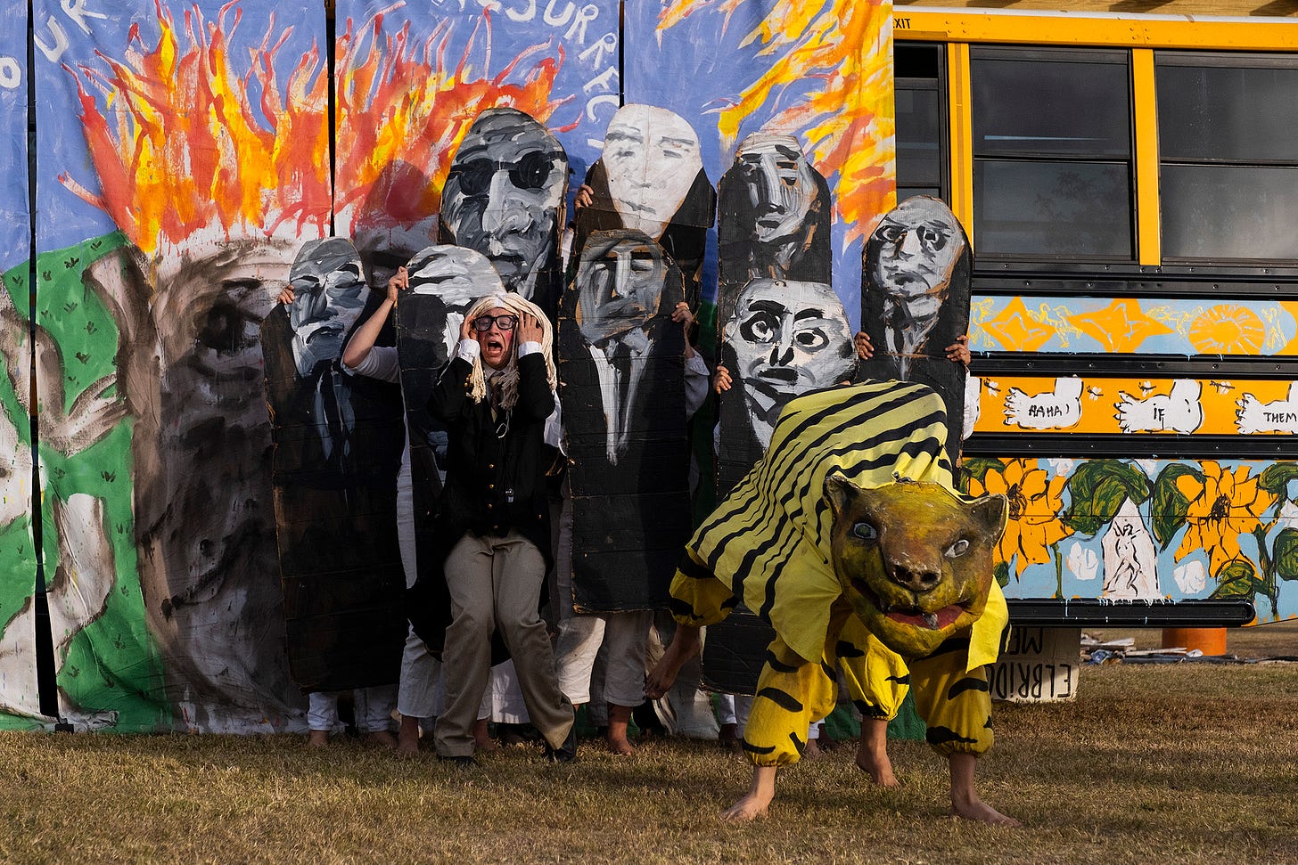 The Beginning After the End of Humanity Circus and Pageant 08.18.24 3 p.m.  – Bread and Puppet Theater