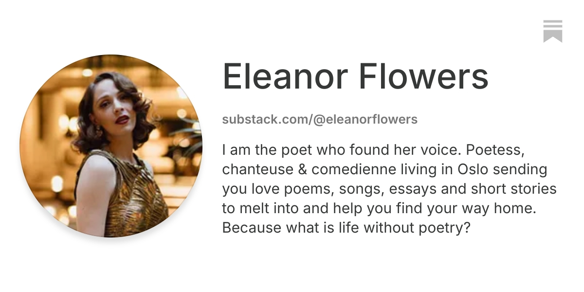 Eleanor Flowers | Substack