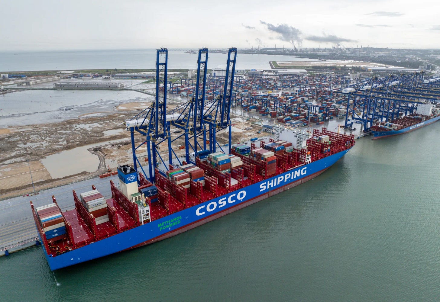 The age of oil on the high seas is ending.