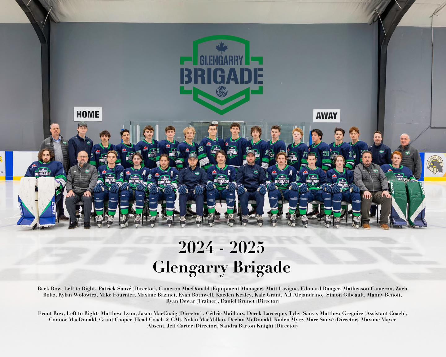 Glengarry Brigade team