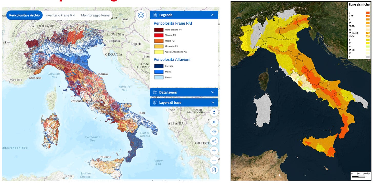 Le fragilità dell'Italia e l'Adattamento ai cambiamenti climatici