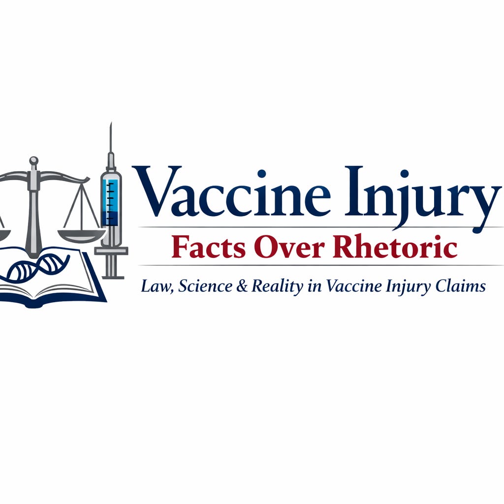 Vaccine Injury: Facts Over Rhetoric logo