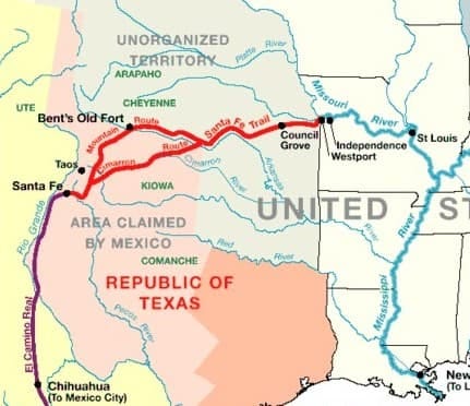 The Santa Fe Trail and its role in trade and cultural exchange | New Mexico  History Class Notes | Fiveable | Fiveable