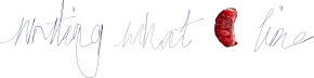 writing what i like