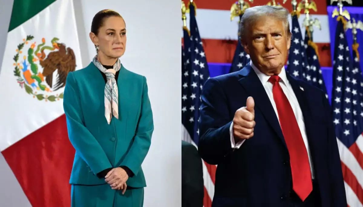 Claudia Sheinbaum felicita a Donald Trump por triunfo; ve diálogo y ...