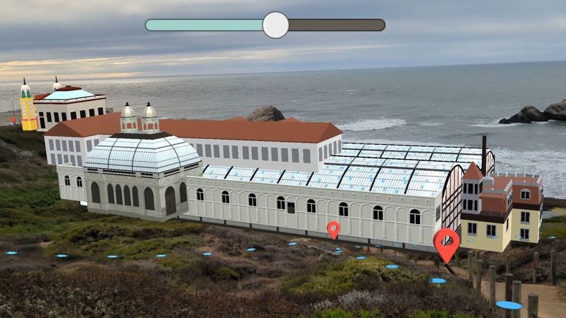 Sutro Baths AR Tour – screenshot 6 Sutro Baths AR Tour – screenshot 6
