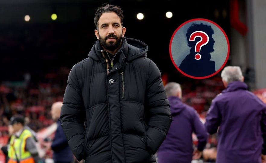 Man United manager Ruben Amorim