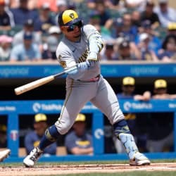 William Contreras' RBI single William Contreras' RBI single