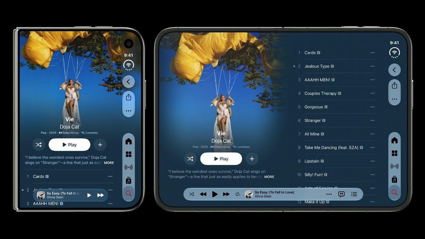 Music on the closed and open Duo