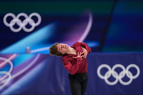 Facial fun at the 2026 Winter Olympics