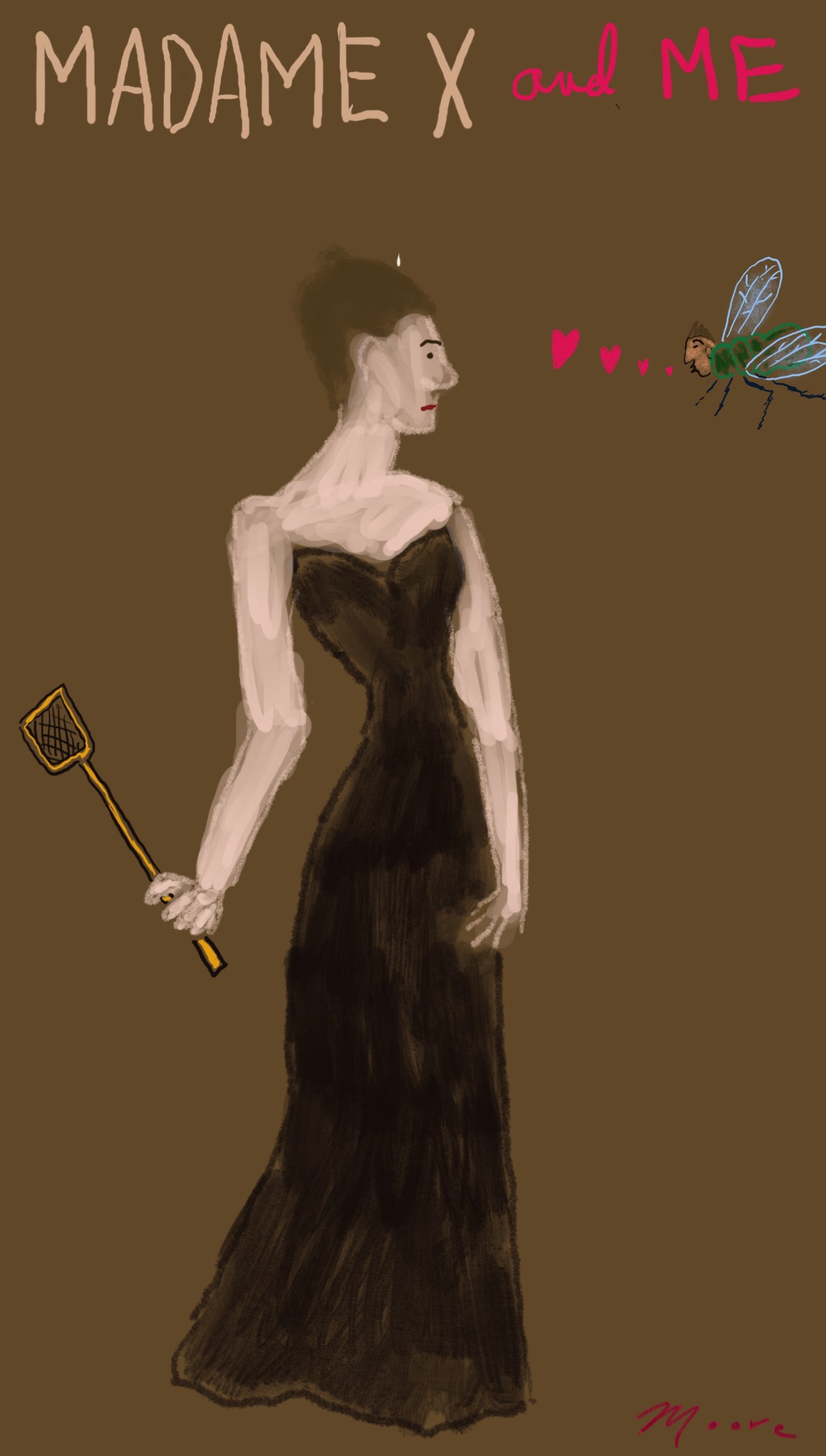 Madame X cartoon