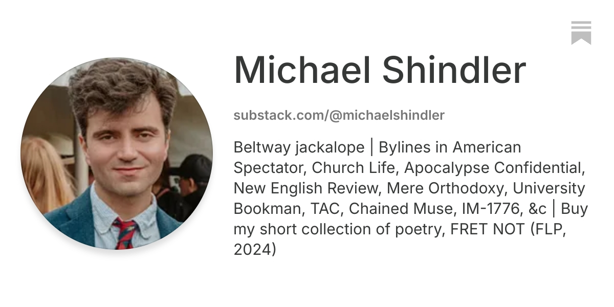 Michael Shindler | Substack