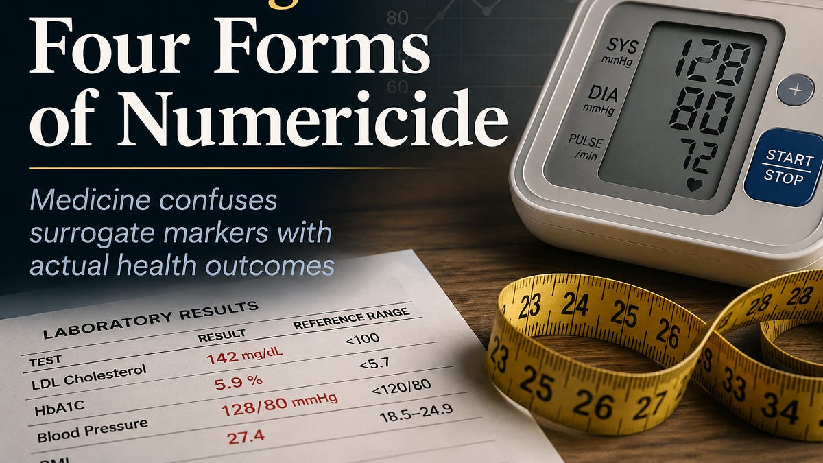 Well Being: Four Forms of Numericide
