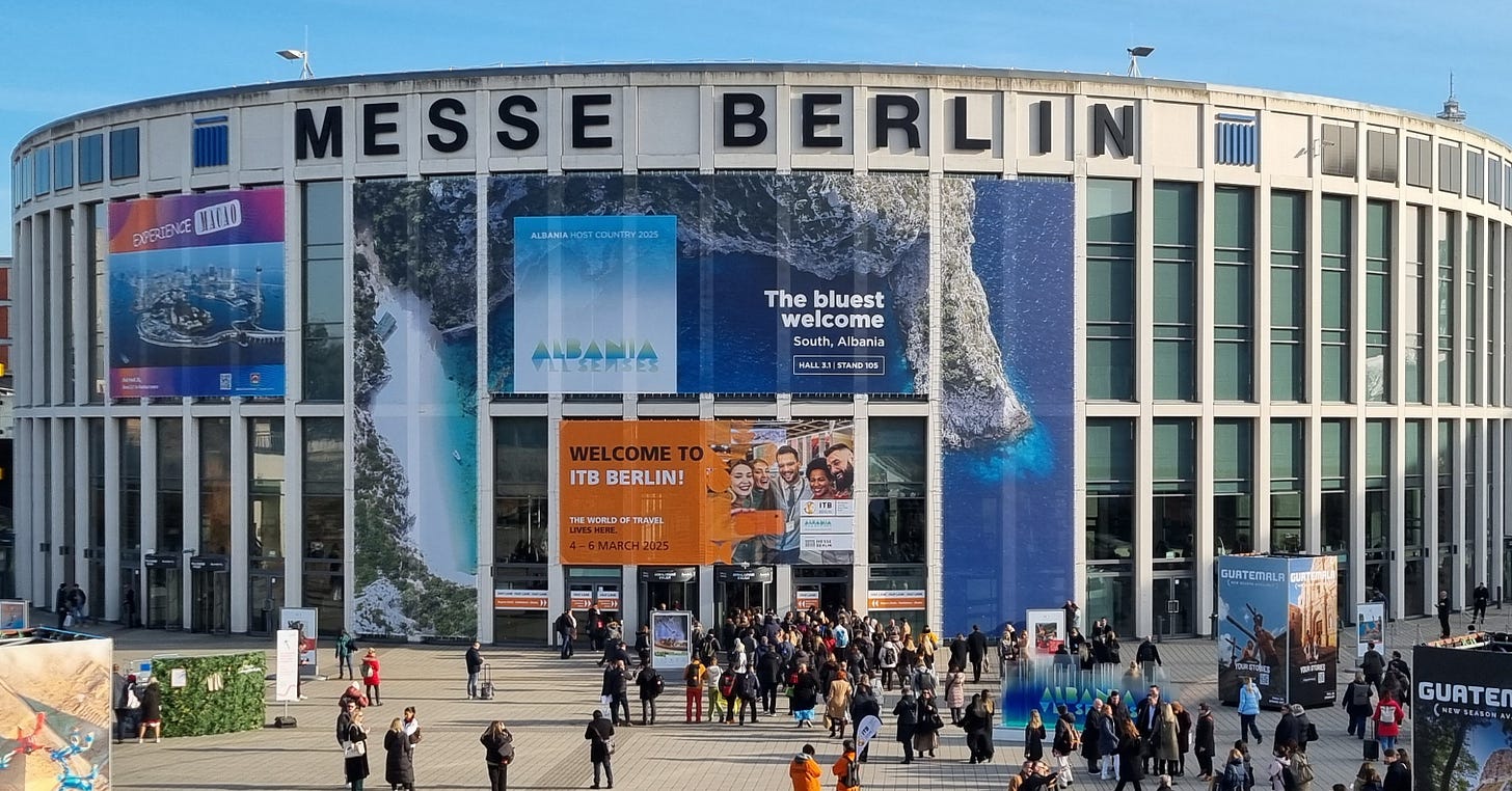 A picture of the ITB Berlin Exhibition Venue A picture of the ITB Berlin Exhibition Venue