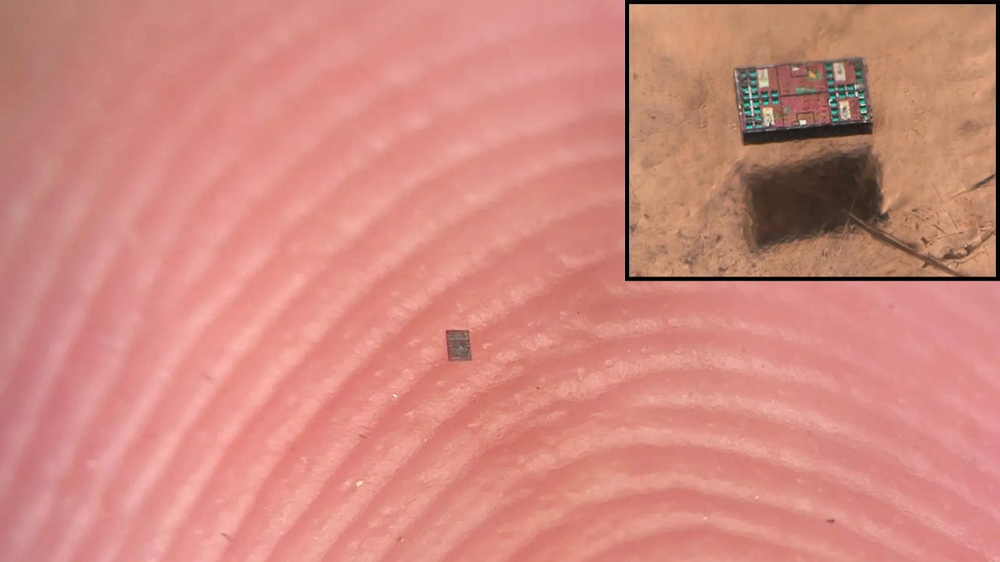 Autonomous Robots Smaller Than a Grain of Salt
