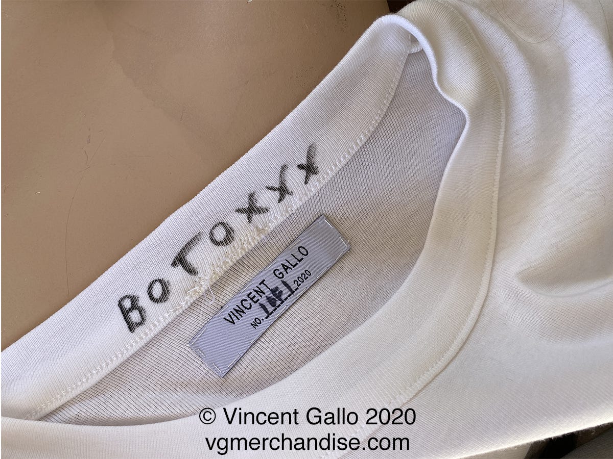 16. ?MICHAEL JACKSON?  Vincent Gallo 2020 (neck label)