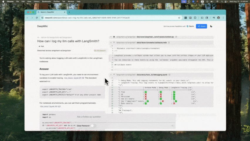 DeepWiki Understand Any Codebase By Sahar Mor