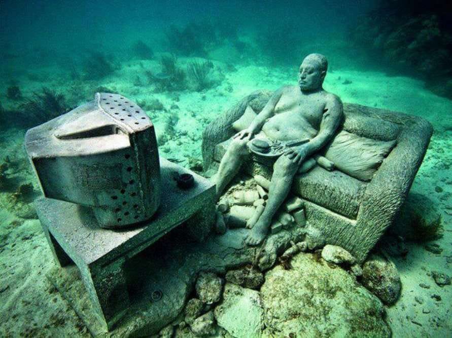 Cancun underwater sculpture museum: MUSA (Museo Subacuático de Arte), Mexico - Times of India Travel Cancun underwater sculpture museum: MUSA (Museo Subacuático de Arte), Mexico - Times of India Travel