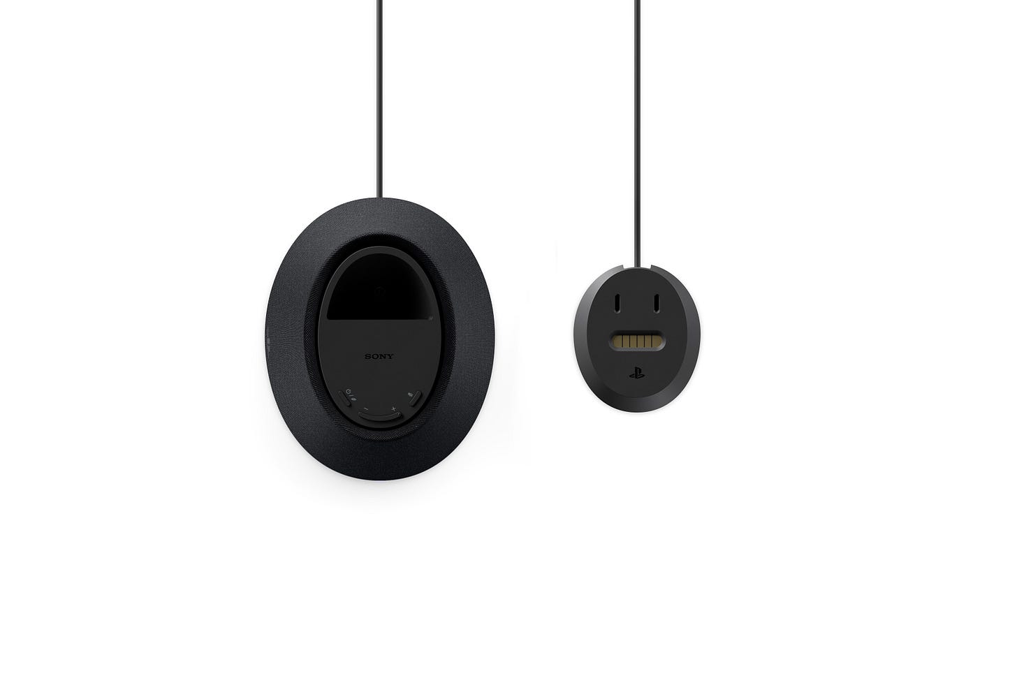 PlayStation Pulse Elevate wireless speakers charging stands