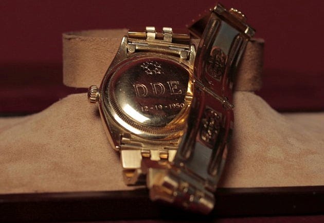 President Dwight D. Eisenhower's Rolex. Hint: it wasn't a Day-Date - Bob's  Watches