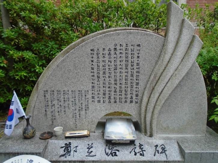 A grave stone with writing on it

AI-generated content may be incorrect.