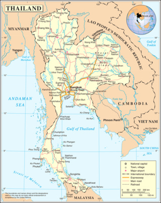 Thailand-Map Thailand-Map