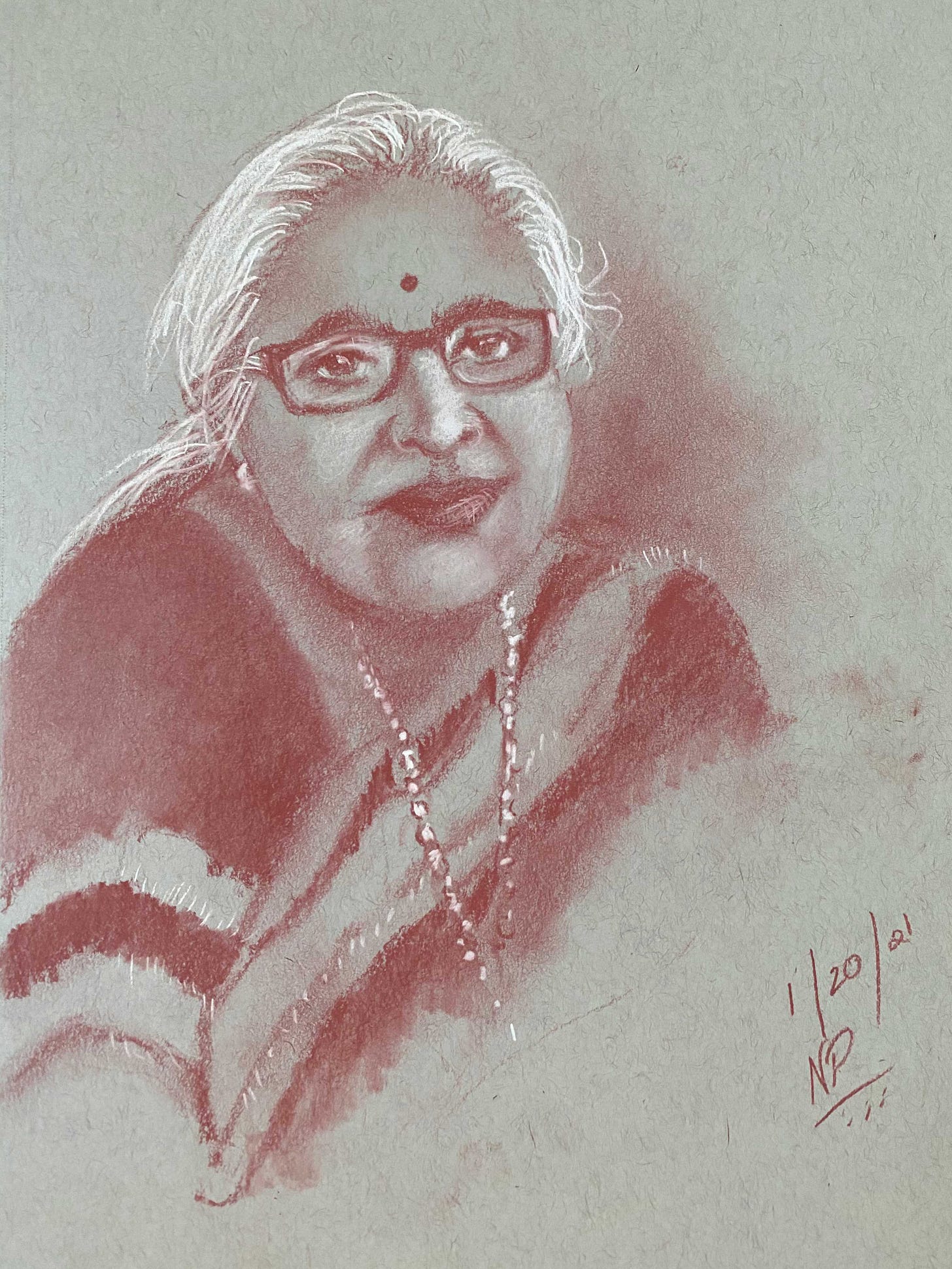 Artwork of Ambulu Paati, by Nina Panu Artwork of Ambulu Paati, by Nina Panu
