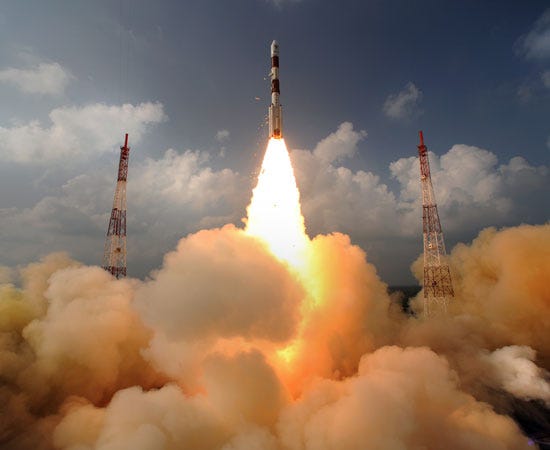 PSLV C25 Lift-Off