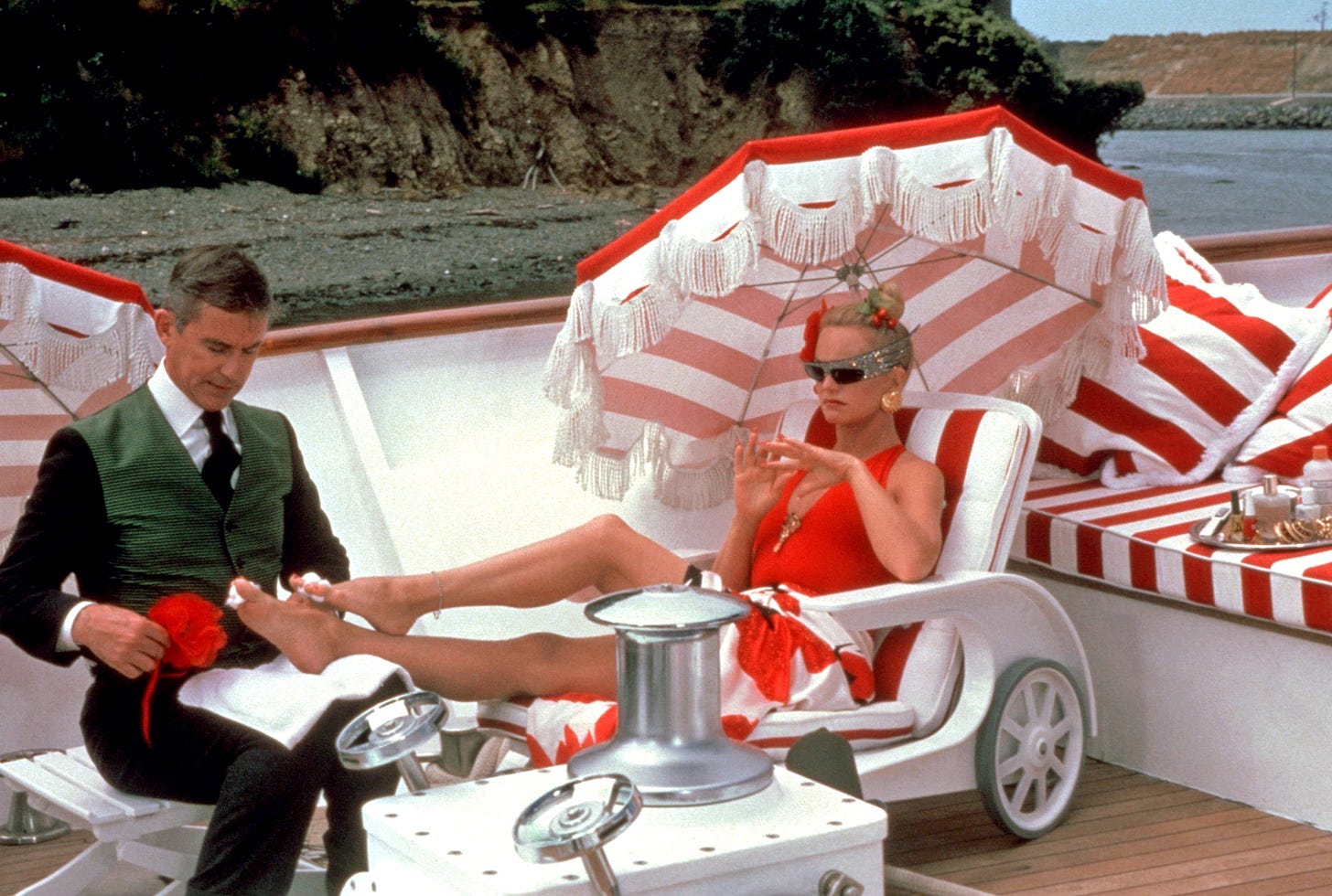 Here's How The Yacht in the Overboard Remake Compares to Goldie Hawn's  Original | Architectural Digest