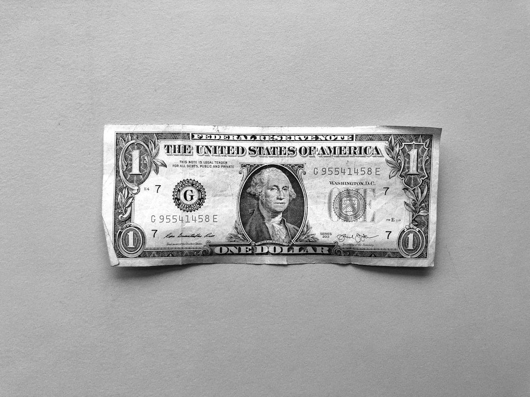 1 U.S. dollar banknote