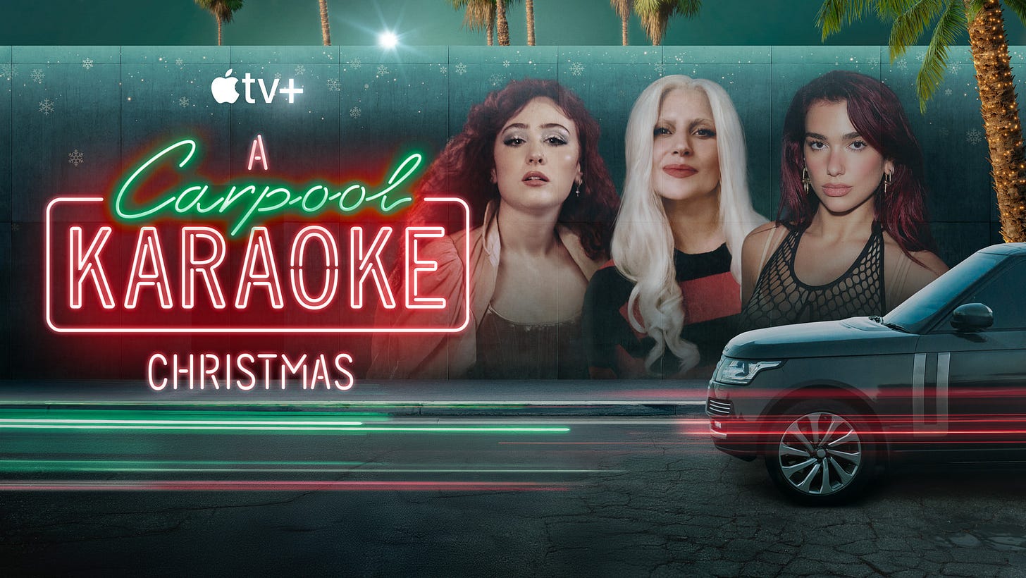 Apple TV+ and Apple Music light up the holiday season with “A Carpool  Karaoke Christmas” - Apple TV+ Press