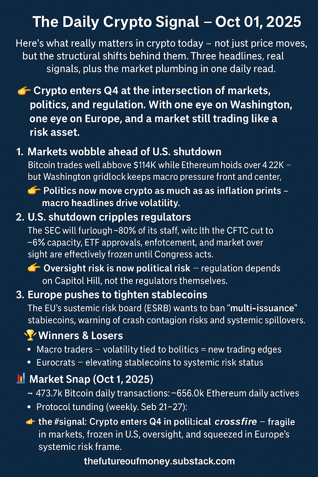 October Opens with Oversight on Ice