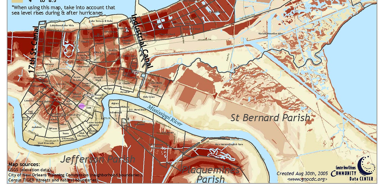 Should I Buy a Home in New Orleans If Parts of the City Are Sinking?