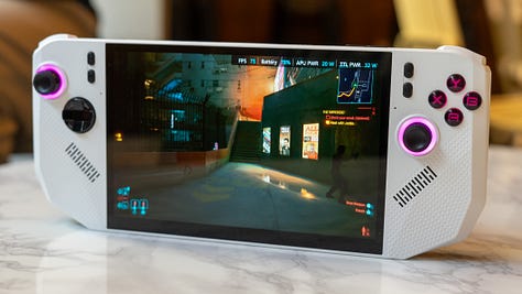 MSI Claw A8 gaming handheld