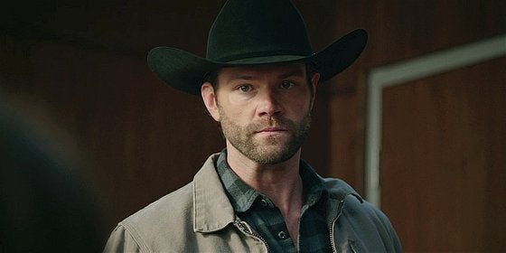 Jared Padalecki giving Cordell and intense Walker glare. Jared Padalecki giving Cordell and intense Walker glare.