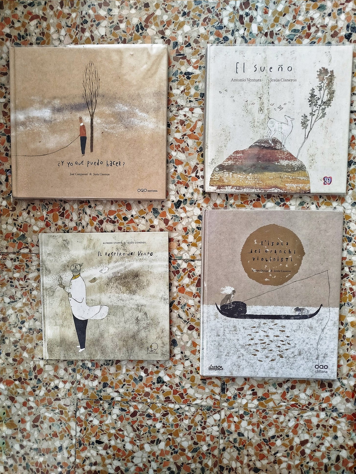 Albi illustrati da Jesús Cisneros