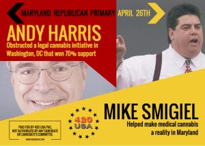 420 USA PAC Smigiel postcard 420 USA PAC Smigiel postcard