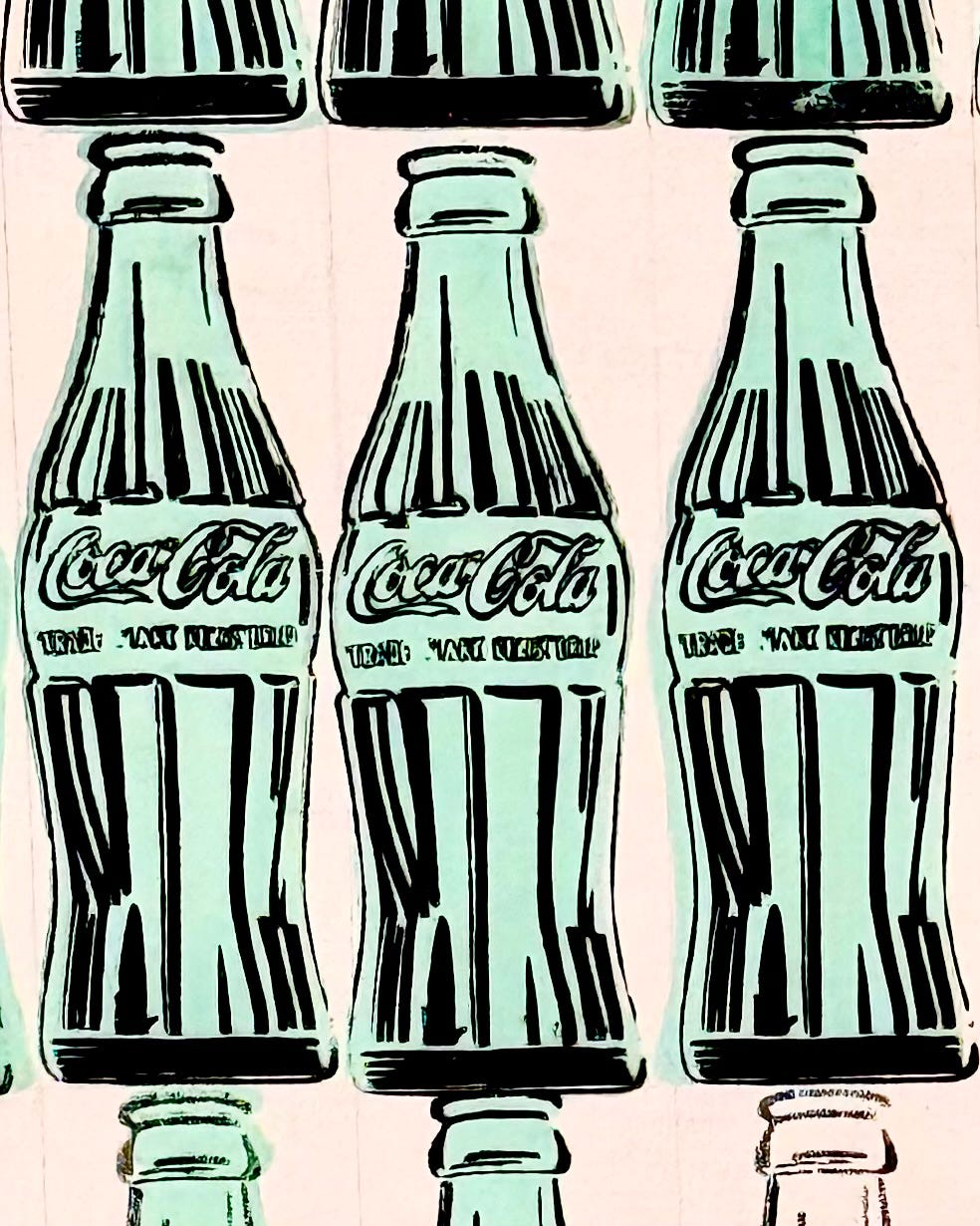 ©Photograph by Sam Sunshine - Andy Warhol - Coca Cola Bottles - Whitney Museum