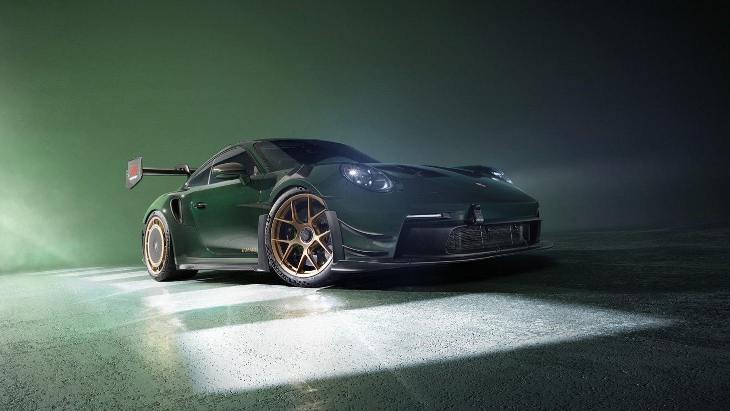 Porsche 911 gt3 rs manthey racing