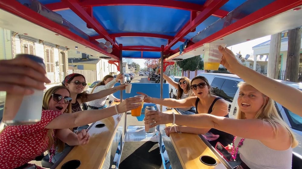 Pedal Bike Bar | New Orleans Pedal Barge