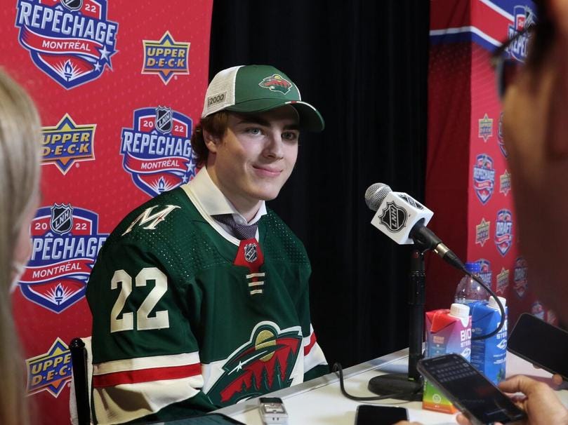Liam Ohgren Minnesota Wild Liam Ohgren Minnesota Wild