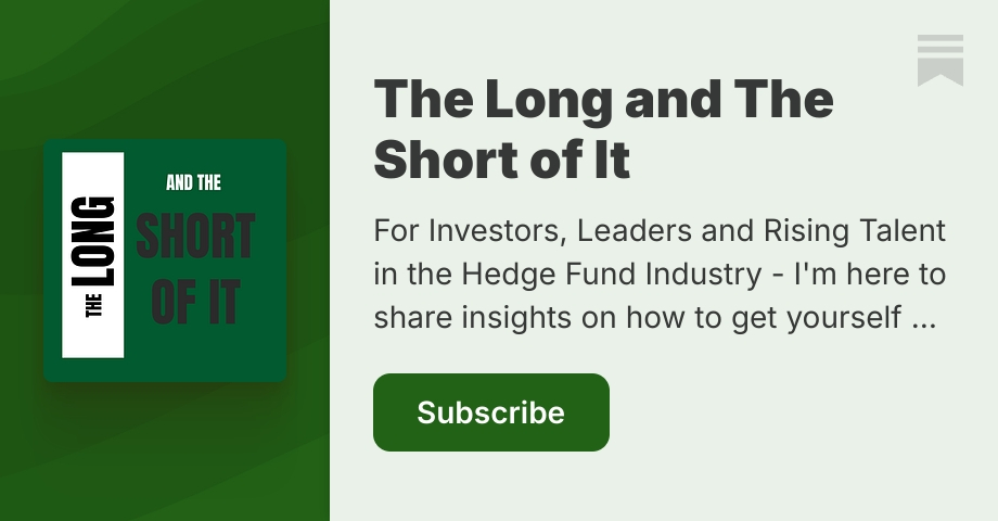 The Long and The Short of It | Marc Greenberg | Substack
